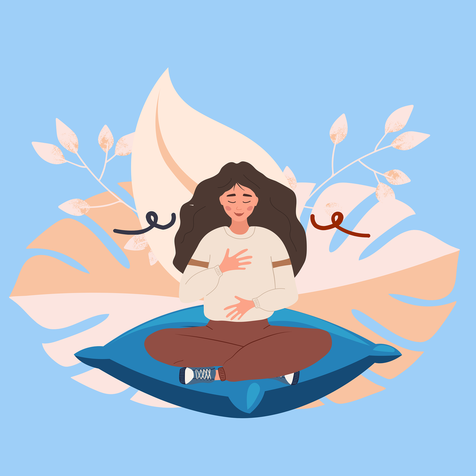 Menggunakan Ritme Napas sebagai Cara Ringan untuk Menenangkan Pikiran